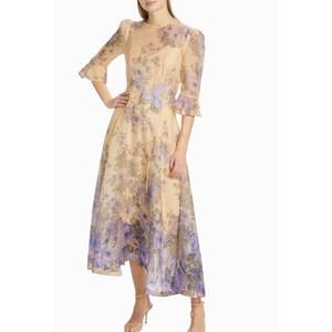 green emerald velvet dress ZIMMERMANN